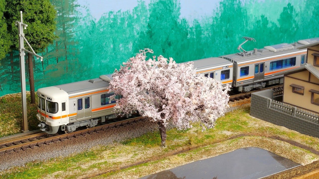 N】How to reproduce Japanese cherry blossoms × 3 patterns / model