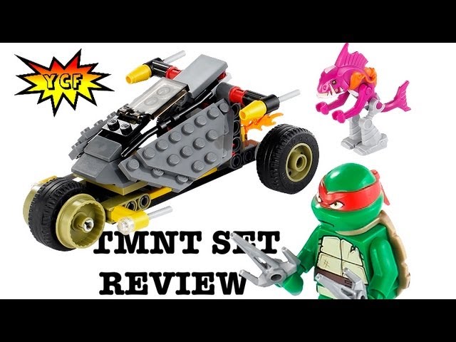 LEGO 79102 Stealth Shell in Pursuit Set Review Ninja Turtles TMNT