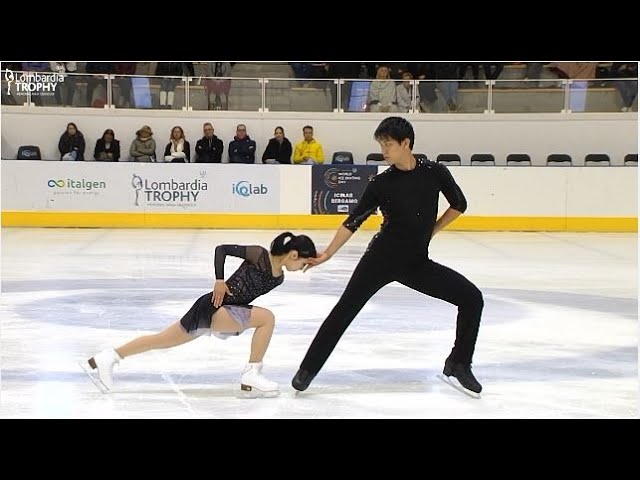 Riku MIURA / Ryuichi KIHARA ロンバルディアトロフィー2024 SP 三浦璃