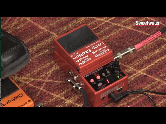 Boss RC-3 Loop Station Looper Pedal Review - Sweetwater Sound