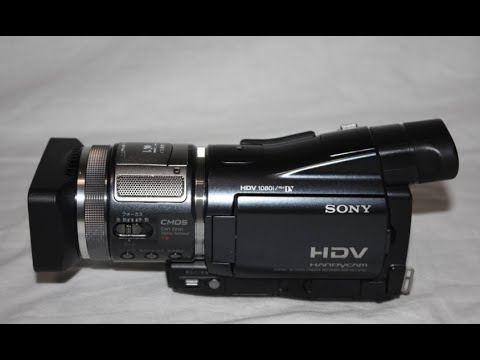 Sony HDR-HC1 Test Film 1080I (MiniDV old school camcorder) - YouTube