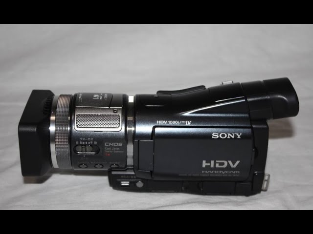 Sony HDR-HC1 Test Film 1080I (MiniDV old school camcorder) - YouTube