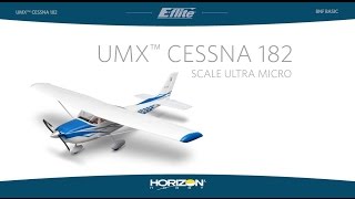 E-flite UMX Cessna 182 BNF Basic with AS3X, 635mm | Horizon Hobby