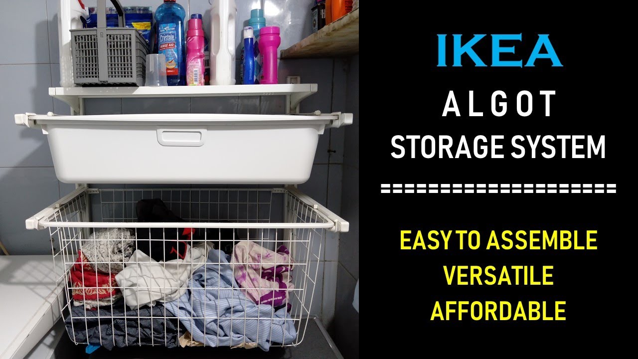 IKEA ALGOT Storage System - Fully Explained - YouTube