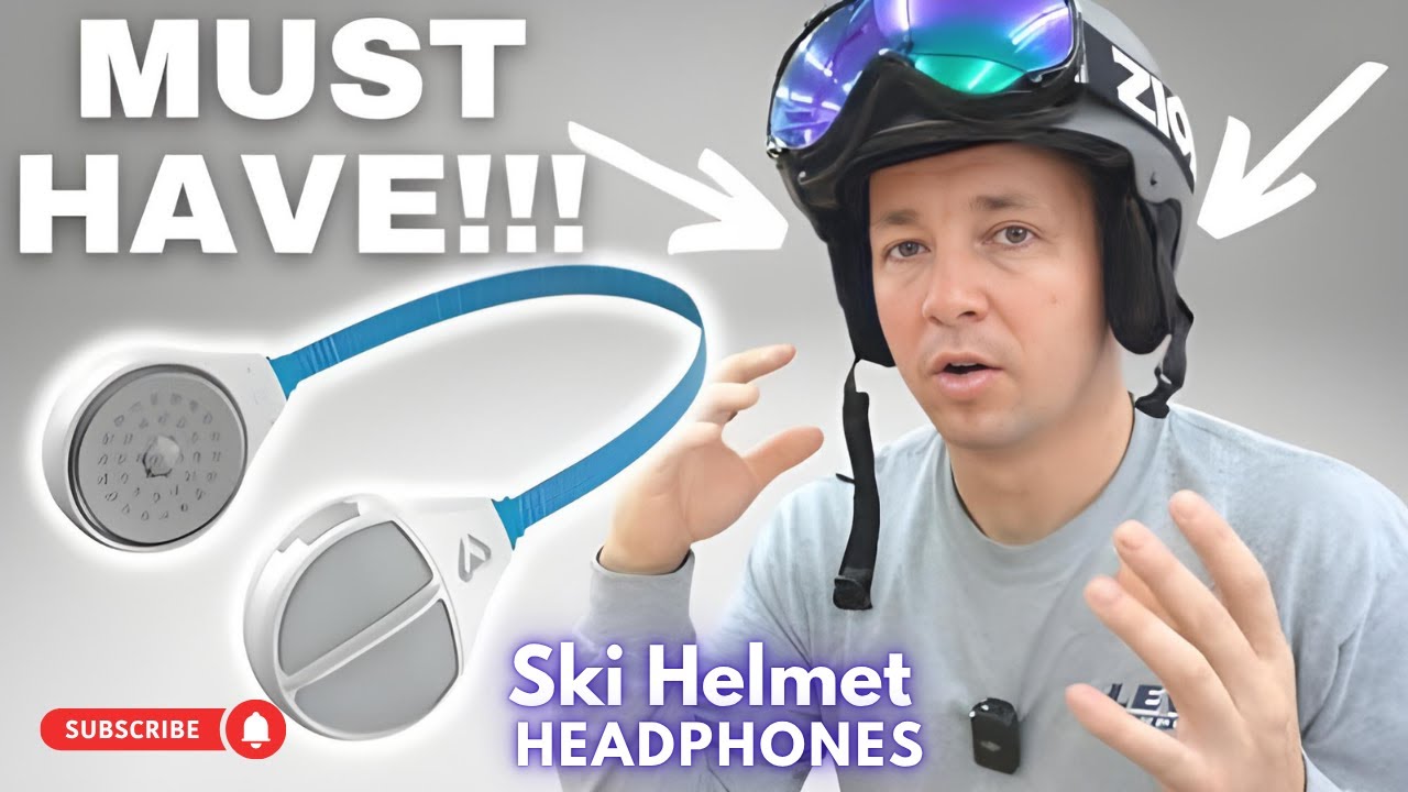 You Must Have This Ski Helmet Bluetooth Headphones | link in