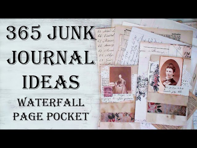 Day 113 of 365 Days of Junk Journal Ideas - How To Make A