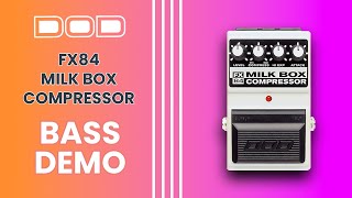 DOD FX84 Milk Box Compressor (Bass Demo) - YouTube