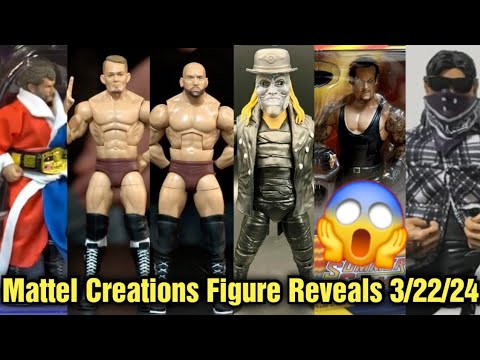 WWE MATTEL CREATIONS EXCLUSIVE ELITE 2 PACK REVEALED + ELITE 112