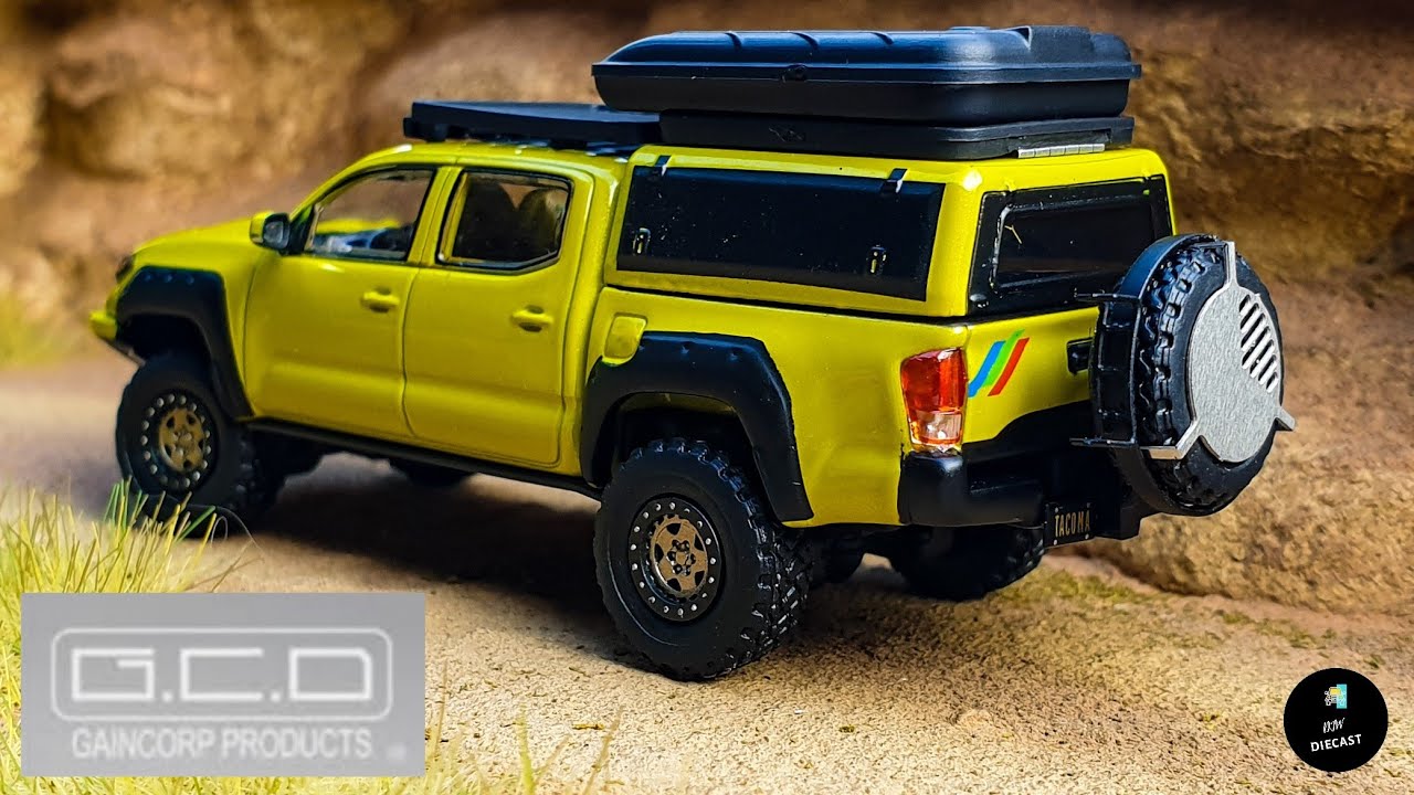 Toyota Tacoma TRD Pro Yellow by GCD Gaincorp Products 1/64