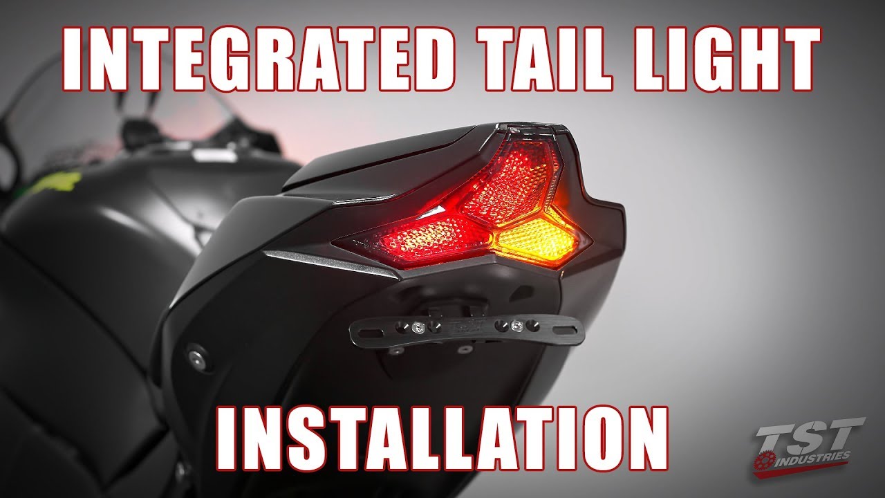 Integrated Programmable Tail Light | Kawasaki ZX10R 2016-2020