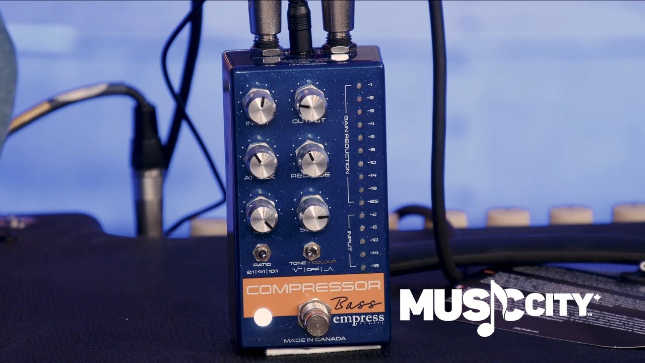 Empress Effects Bass Compressor Guitar Pedal Demo at Music City