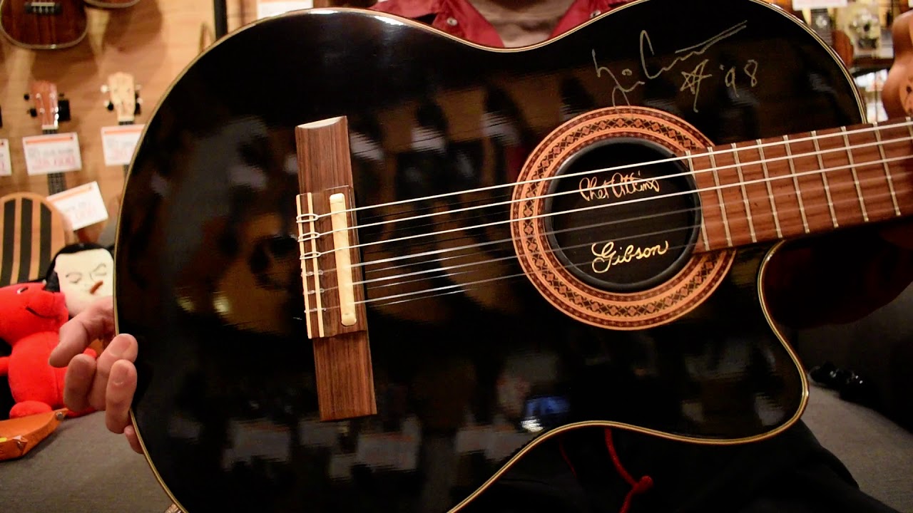 USED/ Gibson Chet Atkins CE 【1992年製】@guitarshoptantan - YouTube