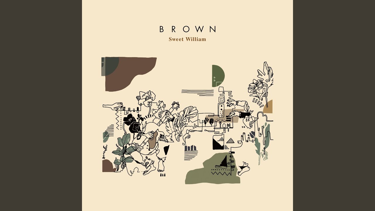 WENOD RECORDS : Sweet William - Brown [LP] Arte Sonata/ TOYOKASEI
