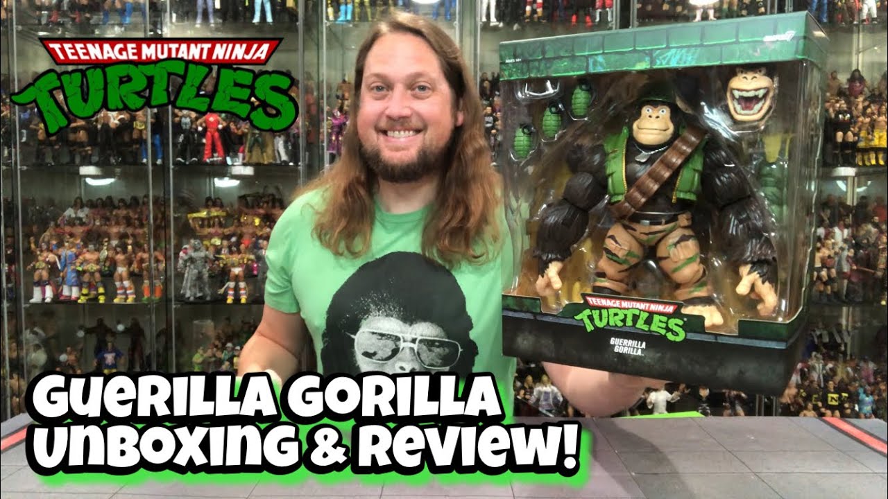 Guerilla Gorilla Super 7 Teenage Mutant Ninja Turtles Unboxing