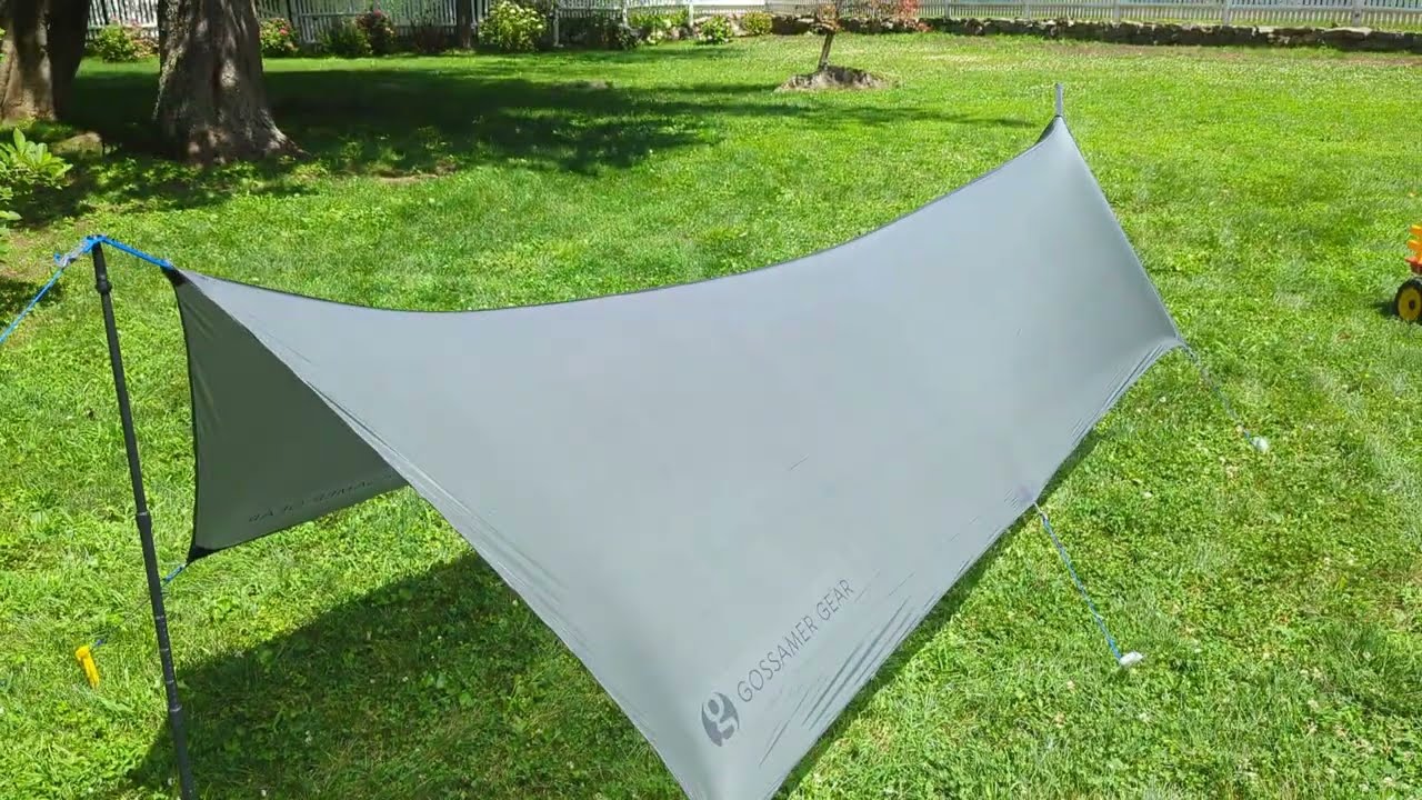 Gossamer Gear Solo Tarp Review - YouTube