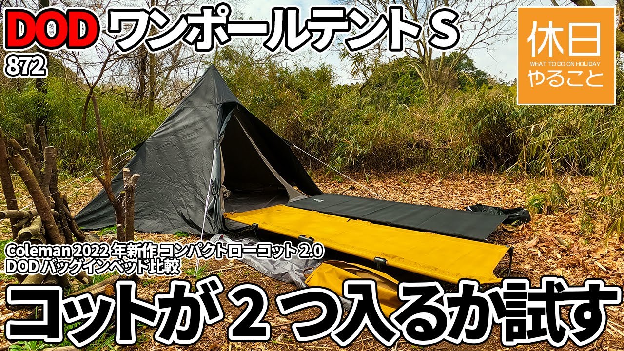 DODのコット2個セット DODのコット2個セット DOD コット2色セット 楽天