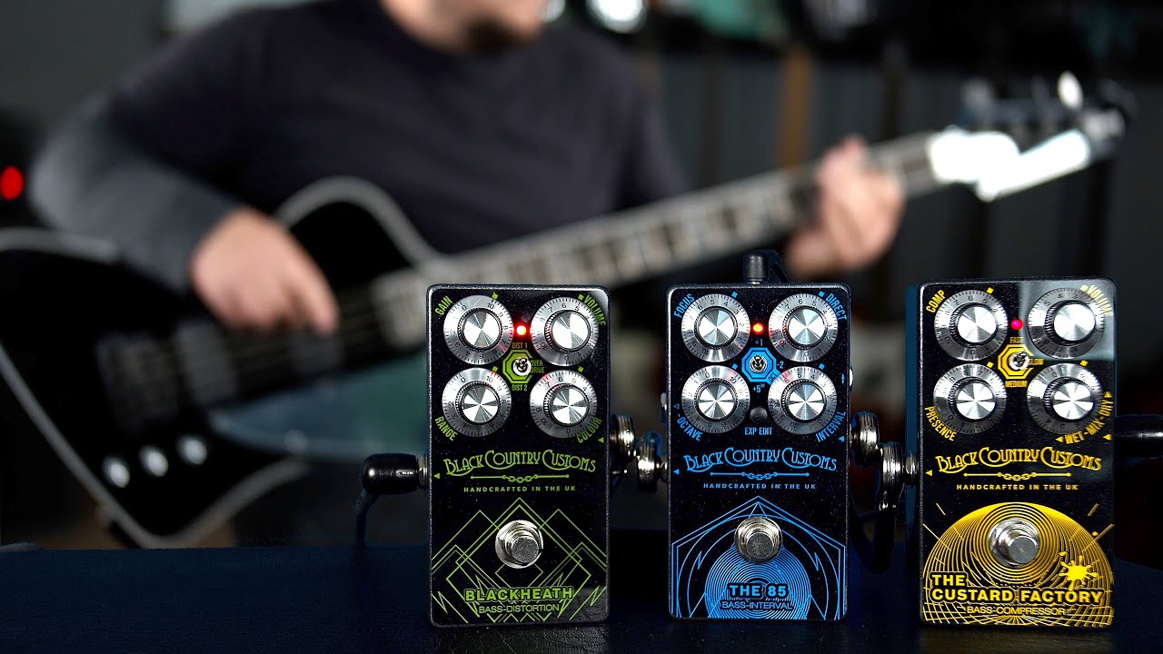 ベース用コンプレッサー The Custard Factory / Laney - YouTube