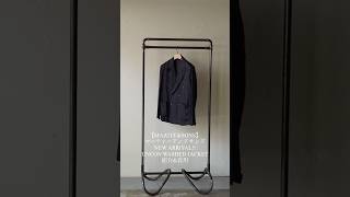 MAATEE&SONS】UNCON WASHED JK BLK - THIRTY' THIRTY' STORE