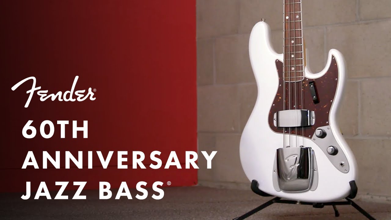 60th Anniversary Jazz Bass | Fender - YouTube