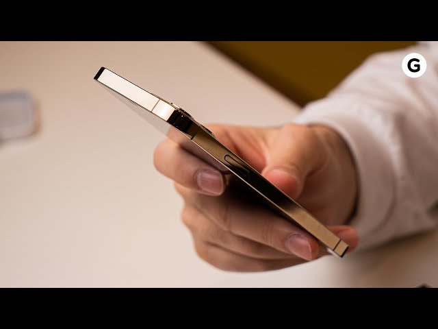 iPhone 12 Pro] Isn't the gold color amazing? (Photo taken with