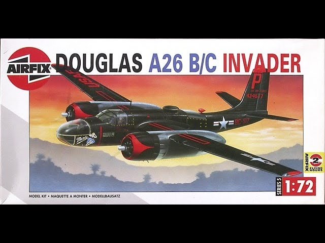 Airfix 1/72 Douglas A-26B/C Invader. - YouTube