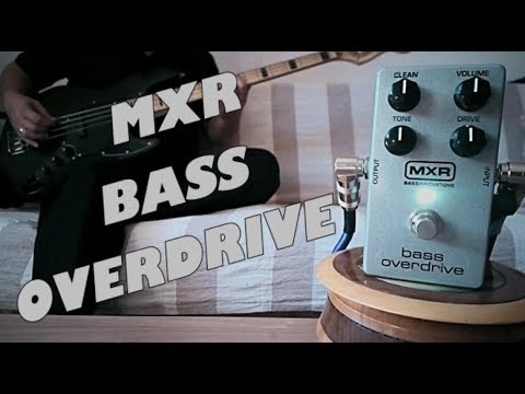 MXR Bass Overdrive M89 (Bass Demo) - YouTube