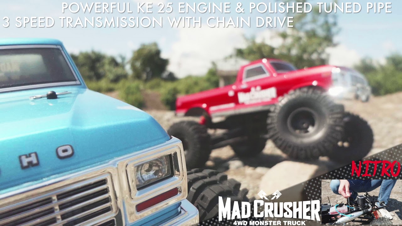 KYOSHO Mad Crusher EP&GP - YouTube