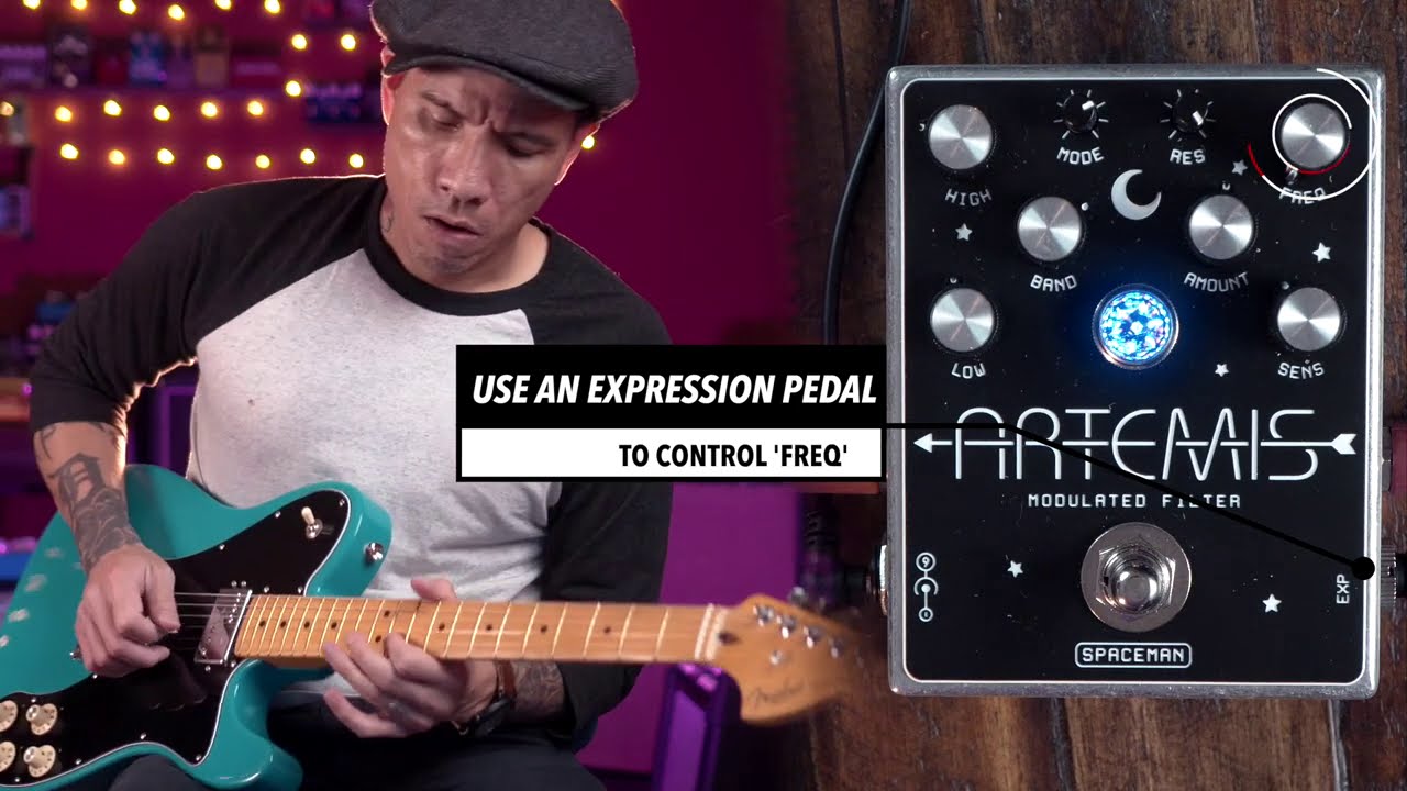 Spaceman ARTEMIS Modulated Filter pedal - YouTube