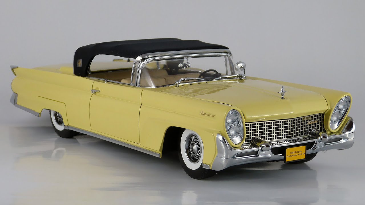 1:18 SunStar 1958 Lincoln Continental Mark III - YouTube