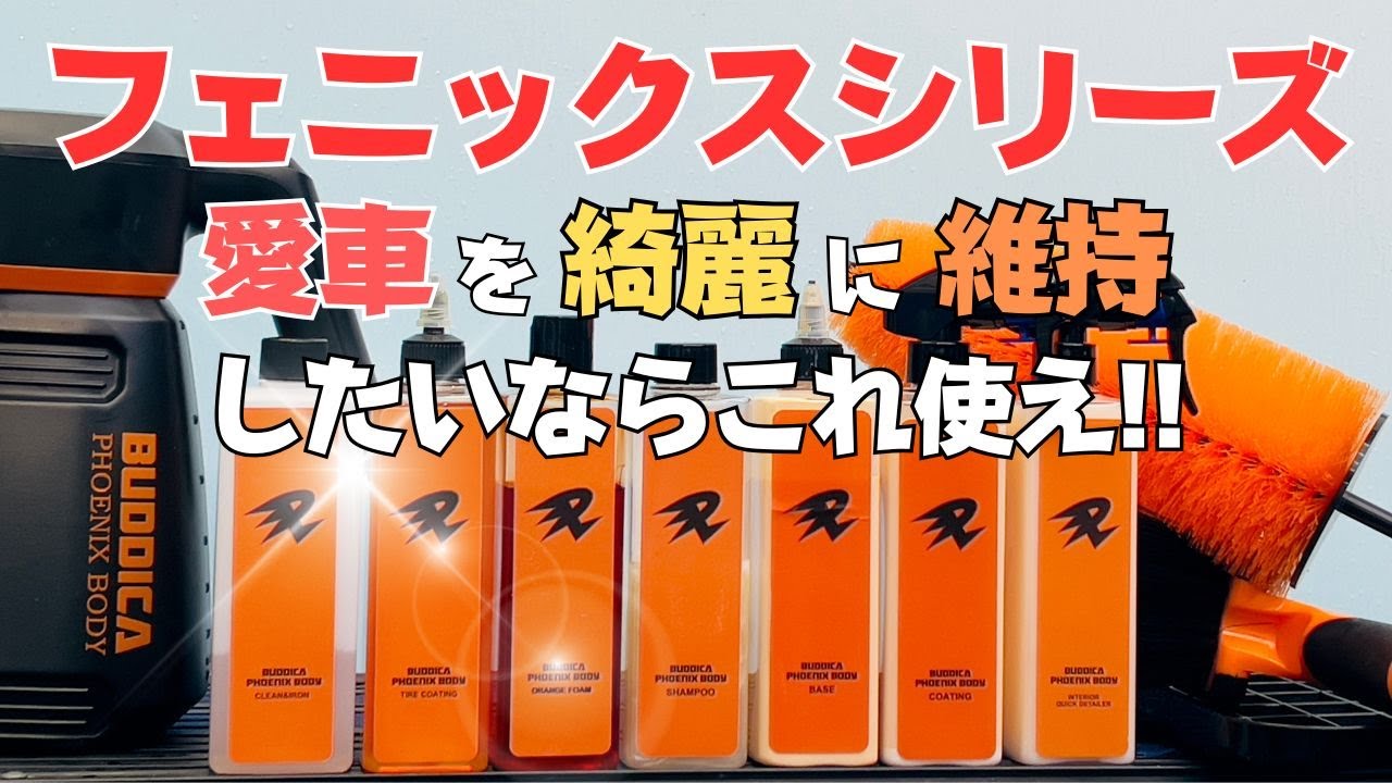 バディカフェニックス 5点セット 未使用 洗車ケミカル バディカ