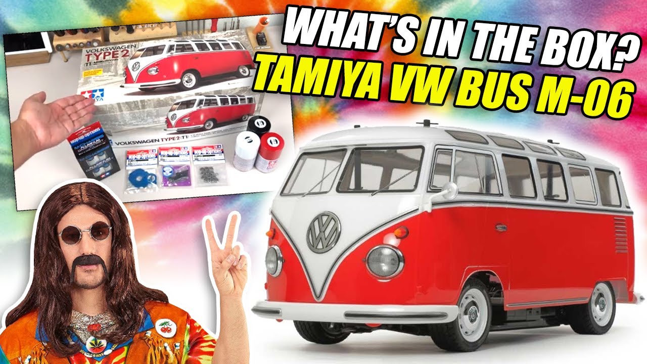 DEBOXED: Tamiya Volkswagen Type 2 M-06 Assembly Kit - YouTube