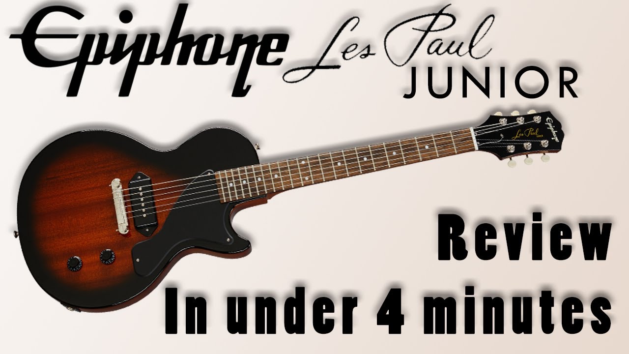 Epiphone Les Paul Junior Review - YouTube