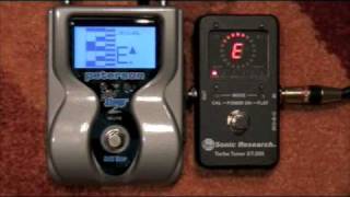Sonic Research Turbo Tuner ST-200 - Pedal on ModularGrid