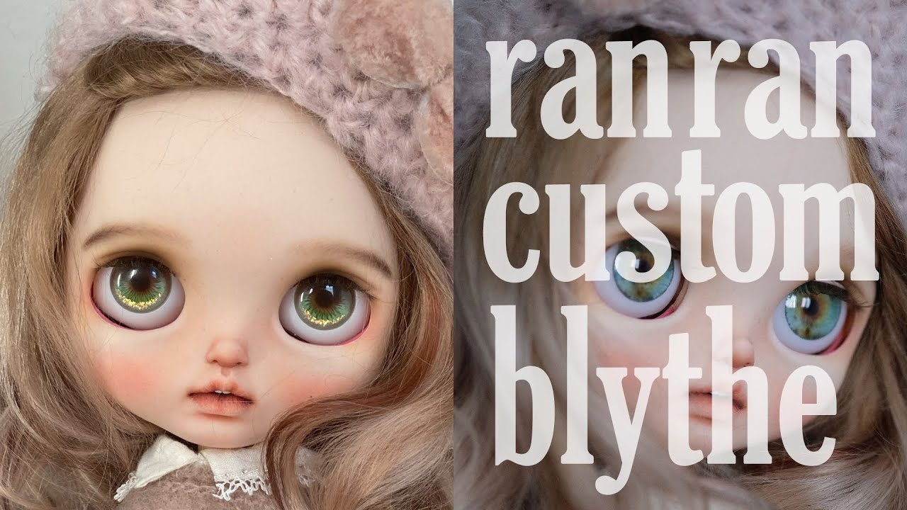 CustomBlythe]海外有名作家__ranran__さまのカスタム工程 - YouTube