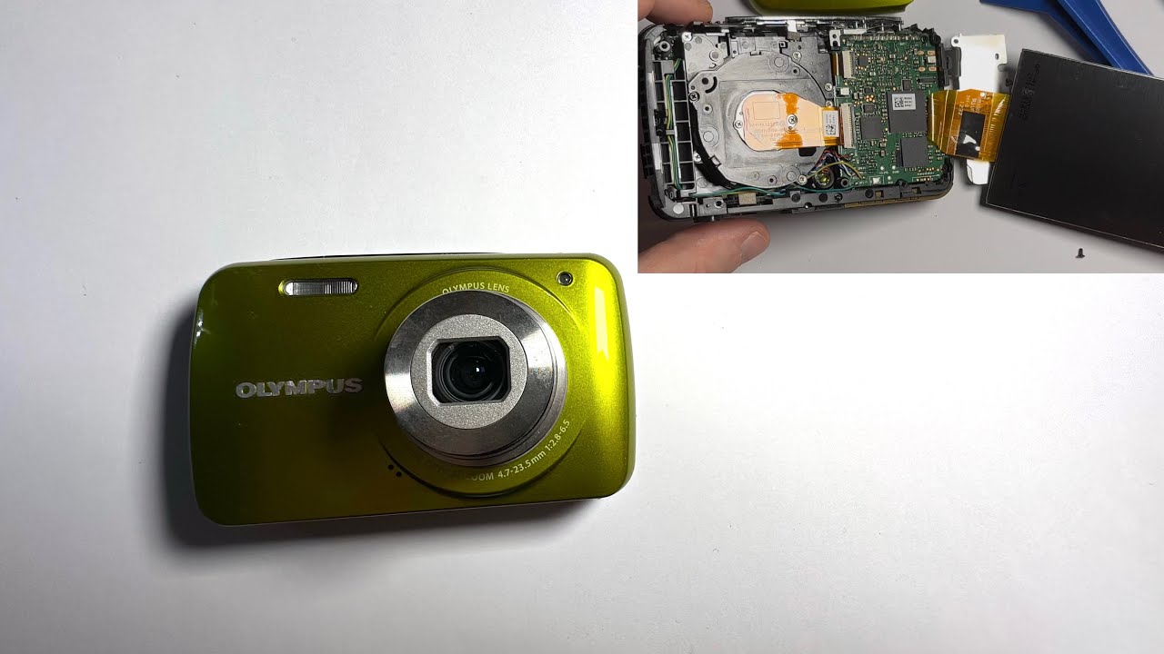 Olympus VH 210 Disassembly - YouTube