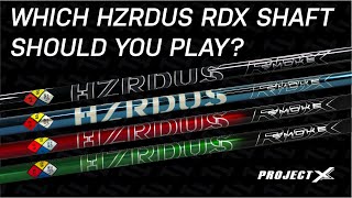 Assembled) Project X Hzrdus Smoke Green RDX Driver Shaft with