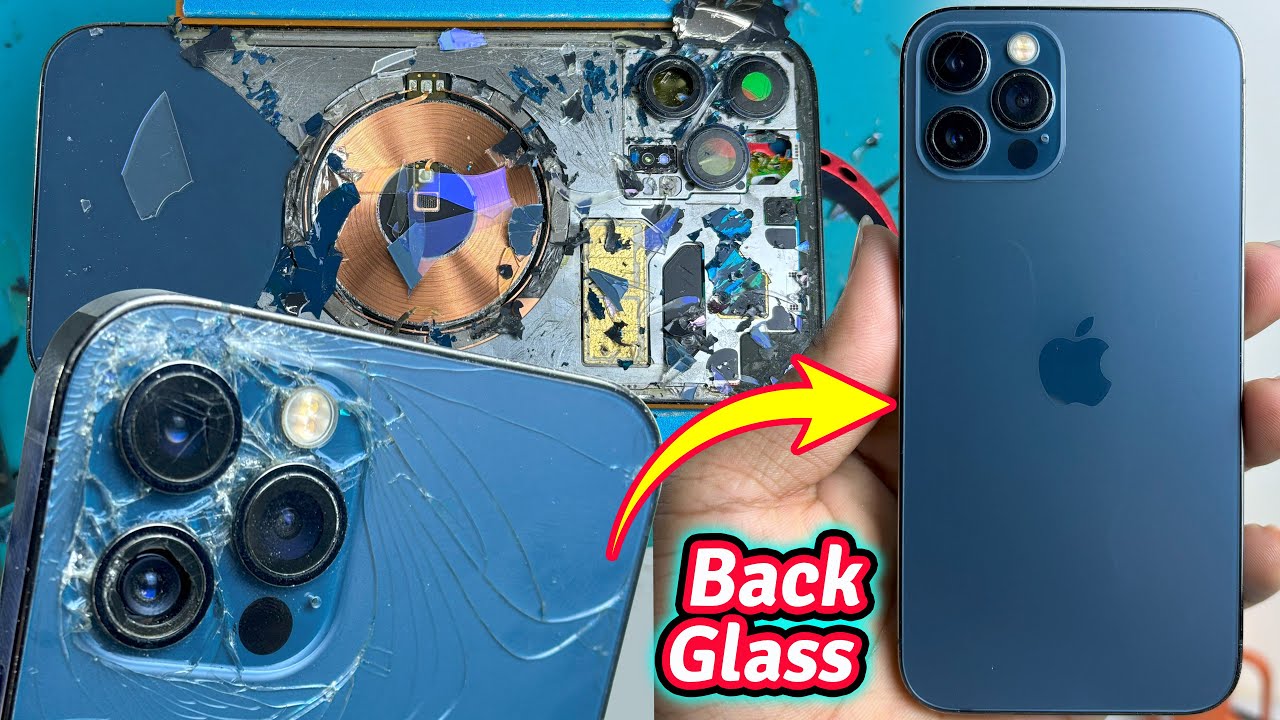 How to Fix Cracked iPhone 12 Pro Back Glass – Full Repair Process
