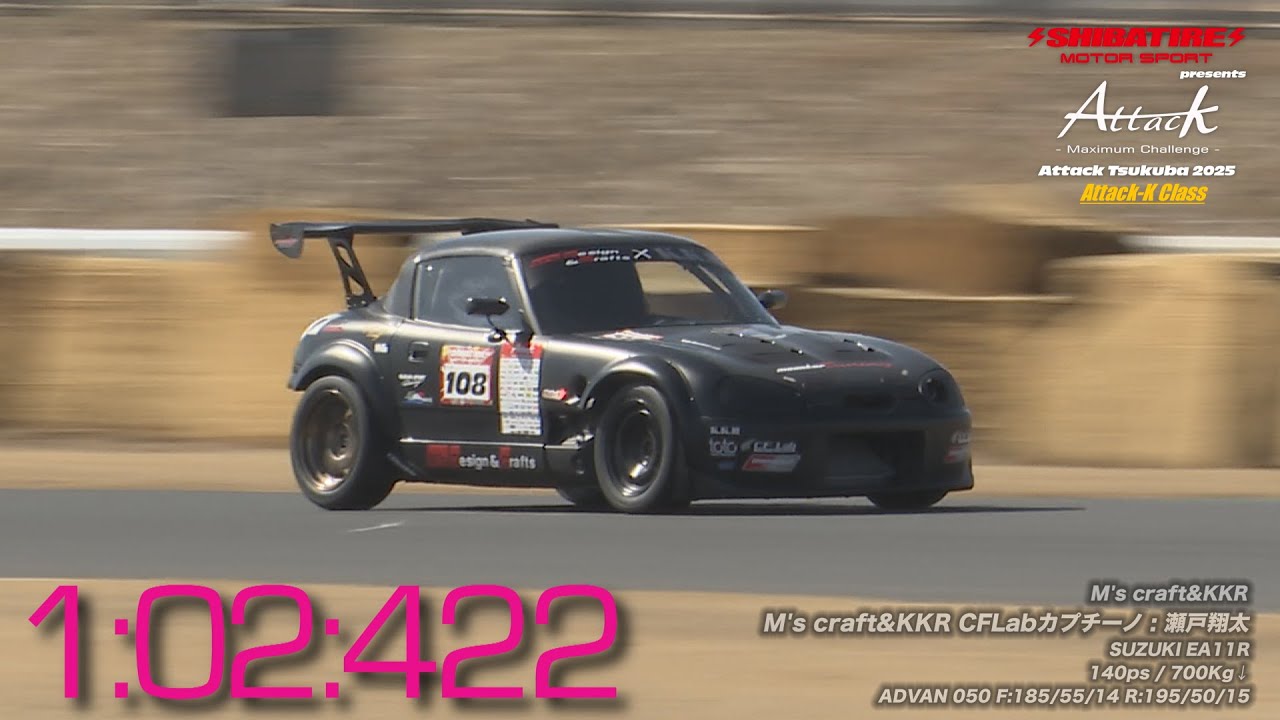 Shibatire presents Attack Tsukuba 2025：M's craft&KKR CFLab