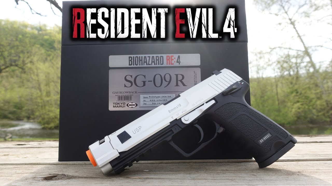 TOKYO MARUI Resident Evil 4 Remake SG-09R Unboxing - YouTube