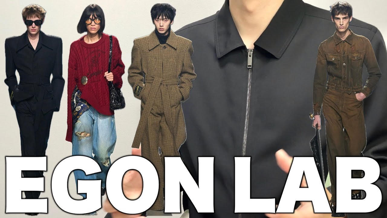 ジャケット&ダメージデニムがマジで良い 【EGON LAB 24AW】 - YouTube