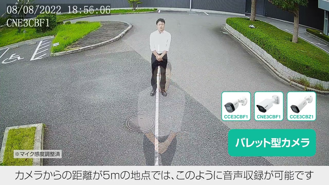 CNE3CBF1 ネットワークカメラ 防犯カメラ 固定焦点バレット型 200万