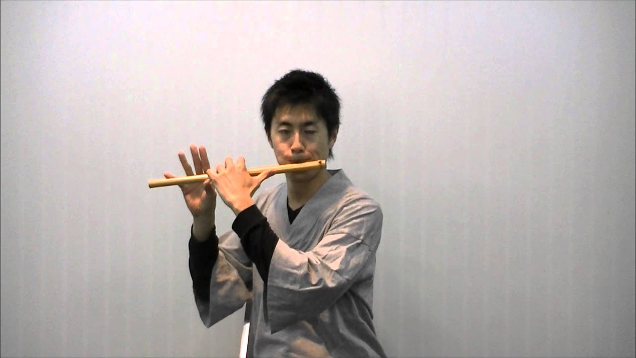 篠笛 五本調子A管 】唄物 ドレミ調 CMR5-69 天地糸巻 西洋音階 黒塗