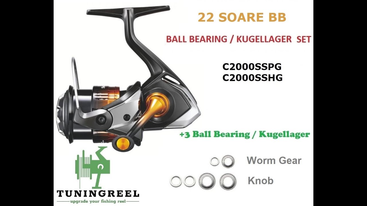 Review and full Upgrade Shimano 22 Soare BB C2000SSPG also