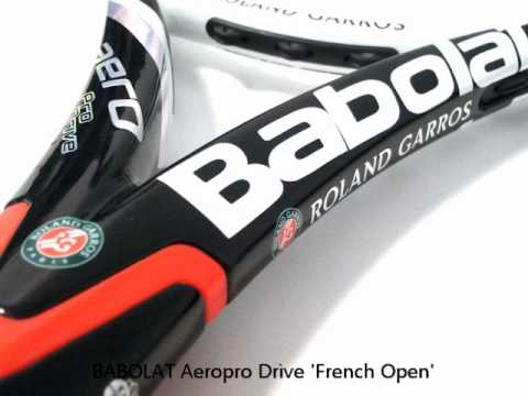 SPORTSYSTEM Babolat Aeropro Drive French Open - YouTube