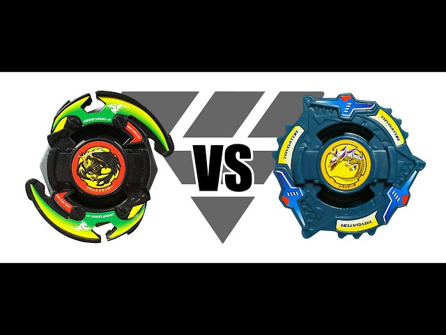 爆転シュートベイブレード ブラックドランザー VS トライゲータ 対戦