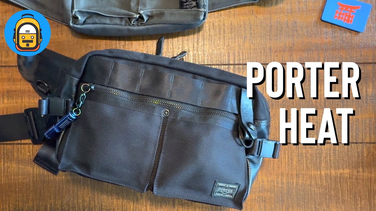 Yoshida & Co Porter Heat Waist Bag Review and Walkthrough - YouTube