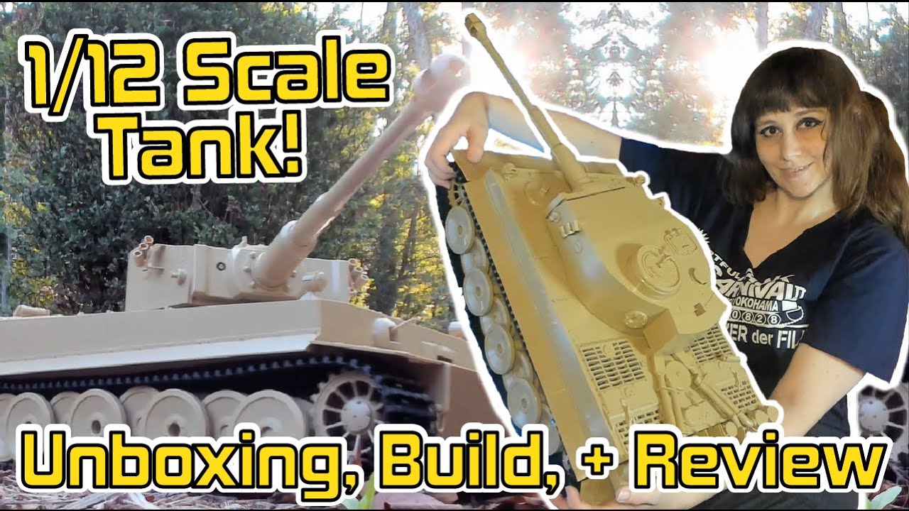 This Tank is HUGE! Tiger I Girls und Panzer // Figma Vehicle