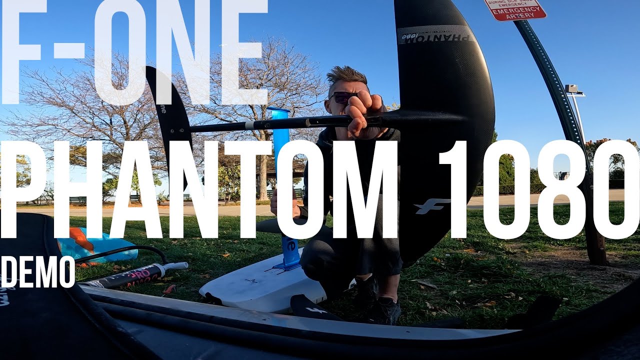 demoing the F-One Phantom 1080 - YouTube