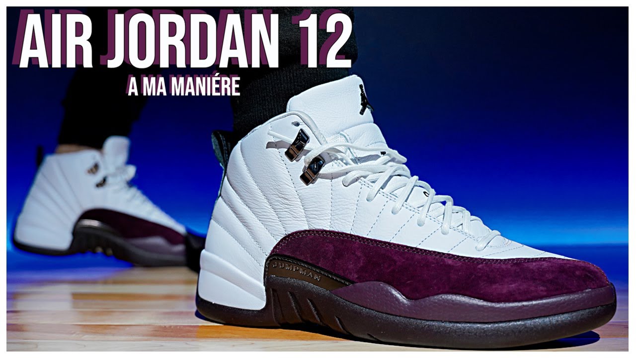 Air Jordan 12 A Ma Maniére - YouTube
