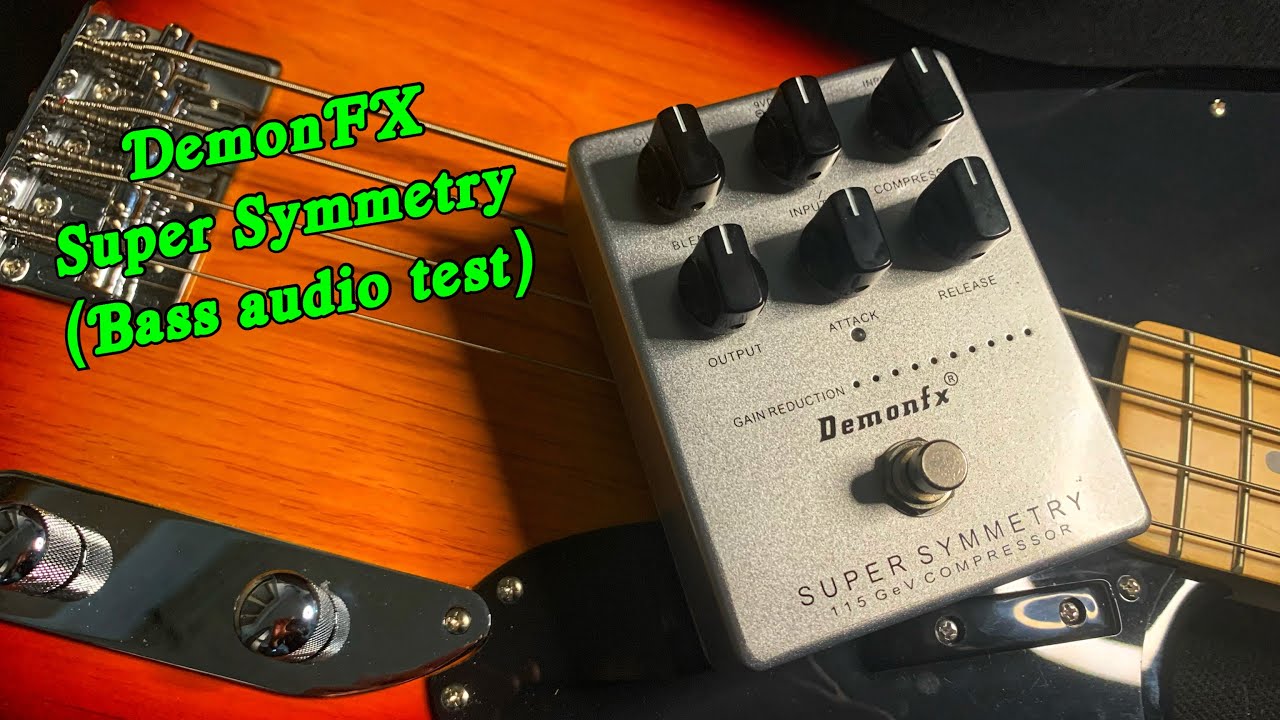 DemonFX SuperSymmetry (Bass audio test) - YouTube